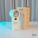 GearUP M57 handheld fan with box and accessories