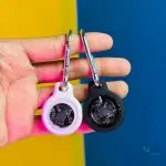 WiWU iTag Bluetooth tracker for keys, wallets, and bags – iOS only.