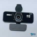 Side profile of GearUP K450 Webcam with privacy cover closed