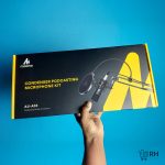 Cardioid pickup mic for vocals and instruments.