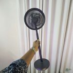 Rechargeable portable stand fan